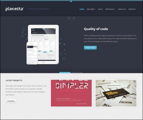 Planetta-drupal-7-themes