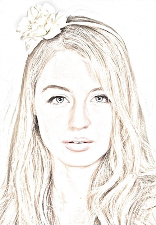 Portrait-to-Color-Sketch-cool-photoshop-tutorials Portrait-to-Color-Sketch-cool-photoshop-tutorials
