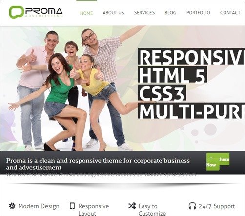 Proma-Drupal-7-themes