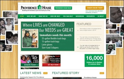Providence-House-nonprofit-website