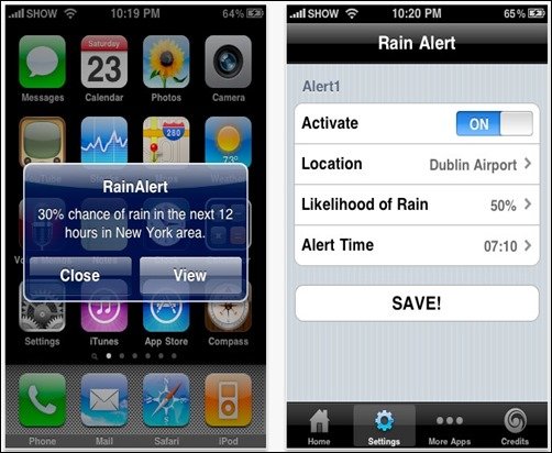Rain-Alert-Lite-weather-apps-for-iphone