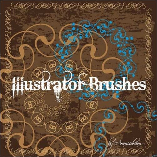 Romantic-Borders-illustrator-brush Romantic-Borders-illustrator-brush