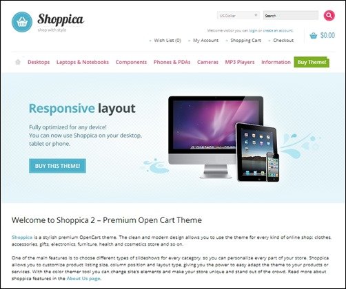 Shoppica-opencart-templates