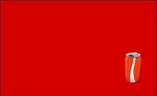 Simple-Coke-cute-minimalist-wallpapers