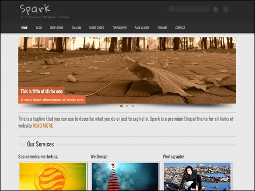 Spark-drupla-7-themes