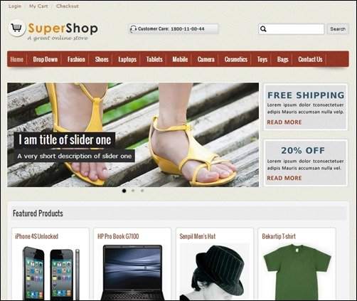 SuperShop-drupal-7-themes