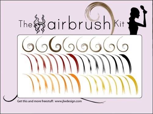 The-Hairbrush-Kit-illustrator-brush The-Hairbrush-Kit-illustrator-brush