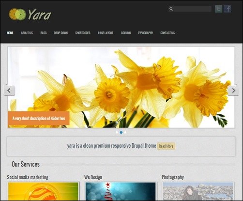 Yara-drupal-7-themes
