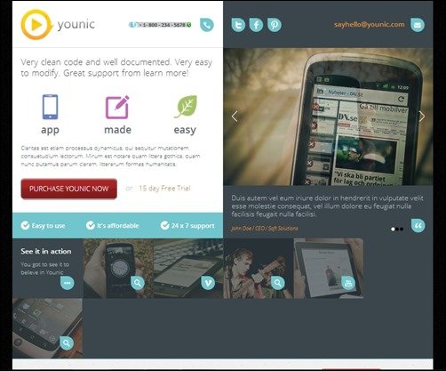 Younic-landing-page-templates
