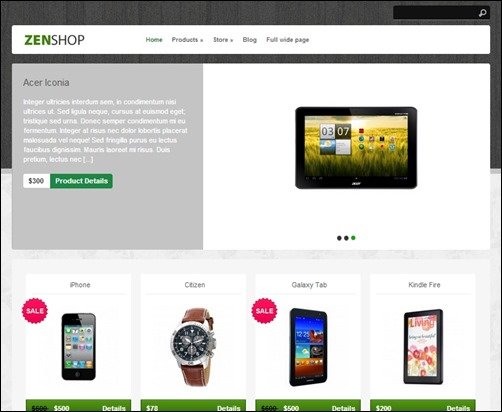 Zenshop-free-ecommerce-wordpress-themes