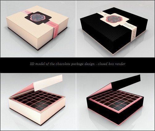 creative package design chocolate