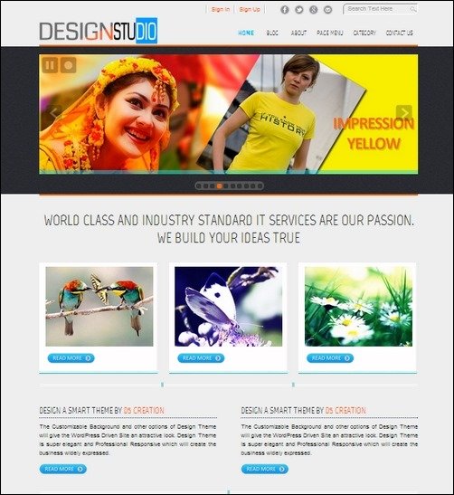 d5-design WordPress Photography Themes