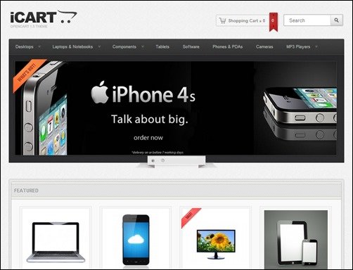 iCart-open-cart-templates