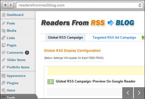 readers from rss