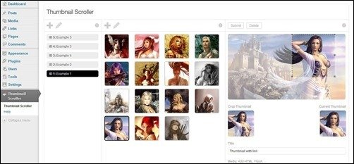 thumbnail-scroller