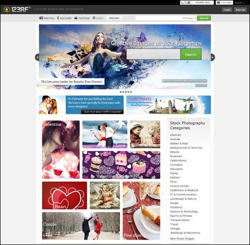 123rf sell photos online