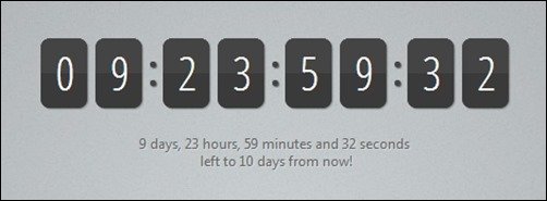 Countdown-jQuery-jquery-countdown-timer
