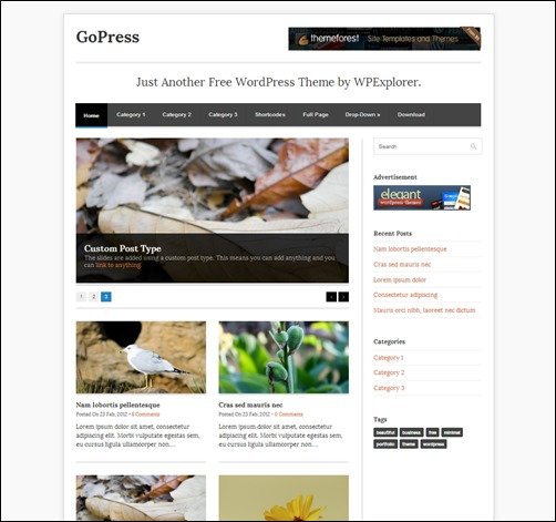 GoPress-free-wordpress-magazine-themes