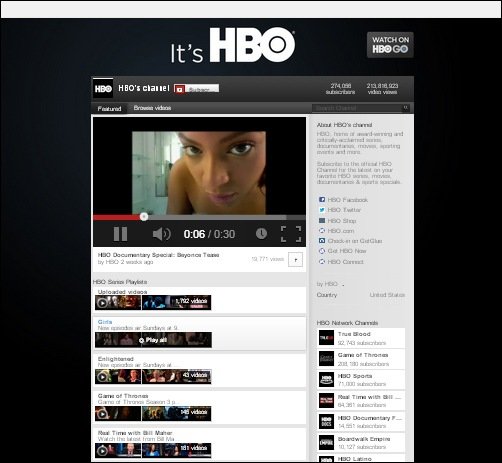 HBO cool youtube backgrounds