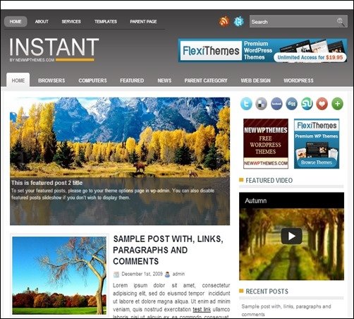 Instant-wordpress-news-themes