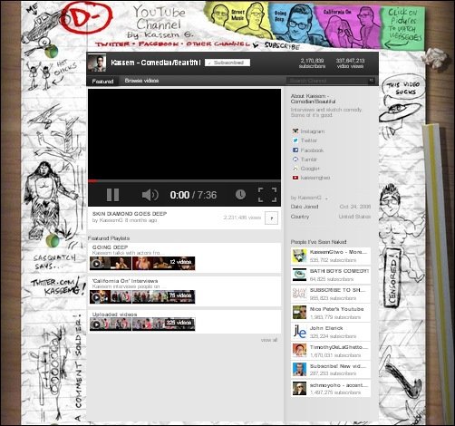 Kassem G cool youtube backgrounds
