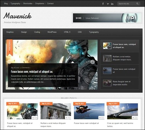 Maverick-wordpress-news-themes