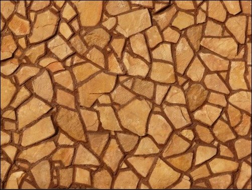 Orange-Jagged-Stone-Wall-stone-texture