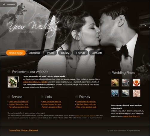 Template-4315-wedding-website-templates