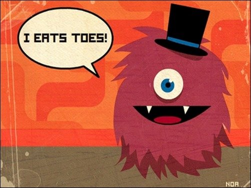 The-Toe-Monster-cute-monster-clipart The-Toe-Monster-cute-monster-clipart