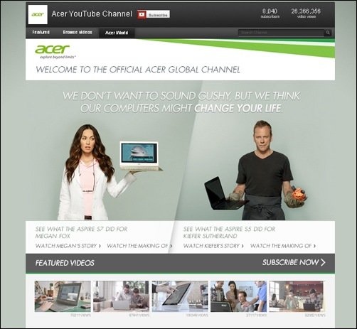 acer cool youtube backgrounds