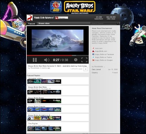 angrybirds cool youtube backgrounds