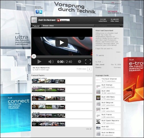 audi cool youtube backgrounds