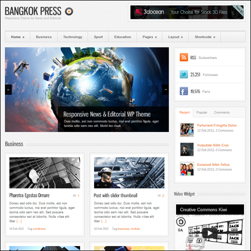 bang wordpress news themes