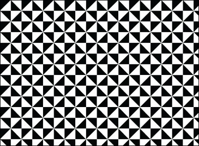 black geometric pattern