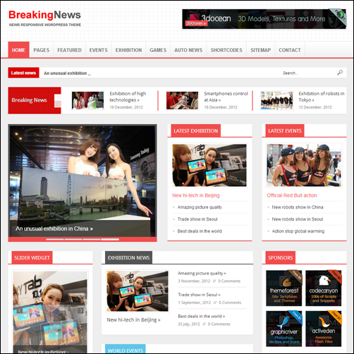 breaking wordpress news themes