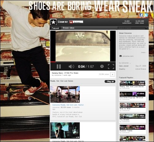 converse cool youtube backgrounds