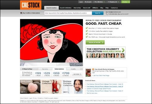 crestock sell photos online