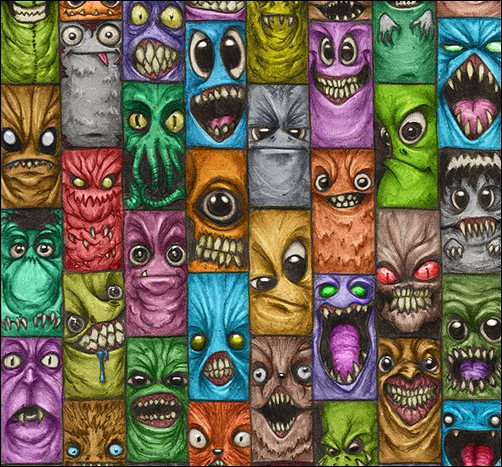 cute monsters