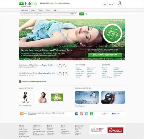 fotolia sell photos online