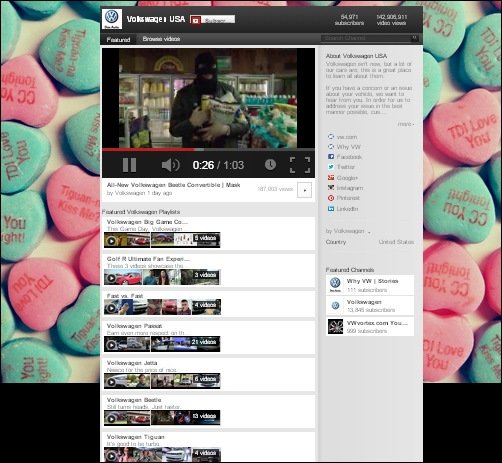 volswagen USA cool youtube backgrounds