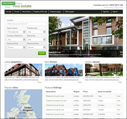 Bootstrap-Real-Estate-bootstrap-templates