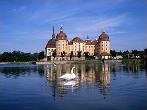 Church-Near-River-And-Dove-church-wallpapers