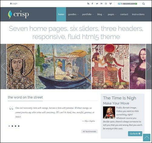Crisp-simple-bootstrap-templates