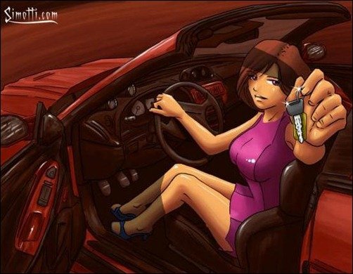 Girl-Inside-Car