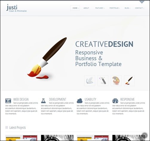 JUSTI-bootstrap-templates