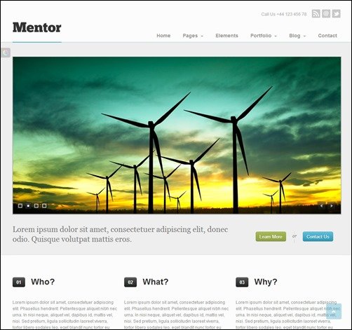Mentor-wordpress-corporate-bootstrap