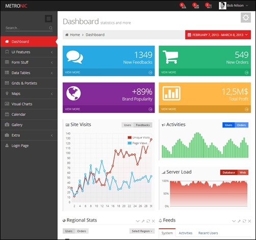 Metronic-retro-style-bootstrap