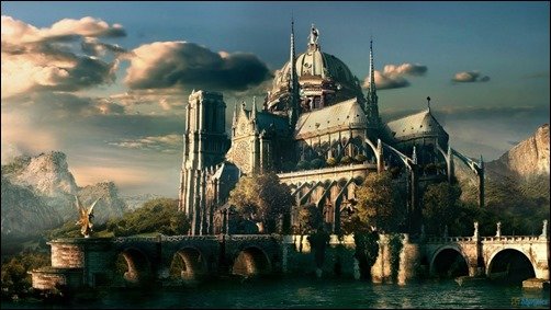 Old-Church-Near-River-church-wallpapers
