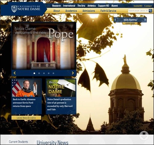 University-of-Notre-Dame-best-educational-websites