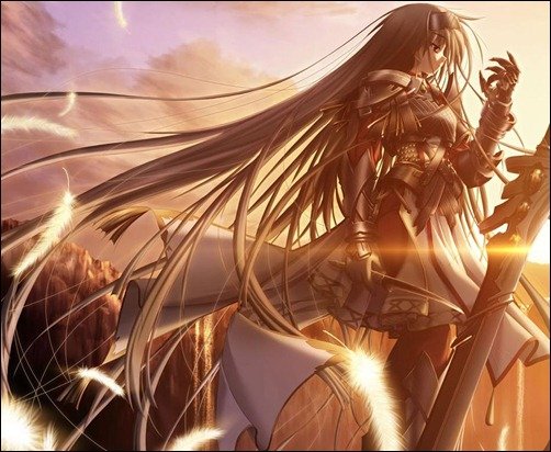 Warior-Anime-Girl
